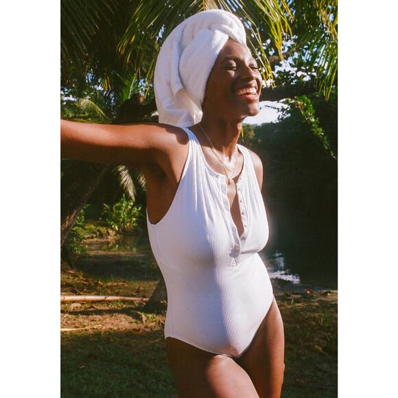 Andie Swim The Malibu Ribbed One Piece XL Tall NWT - Picture 1 of 11